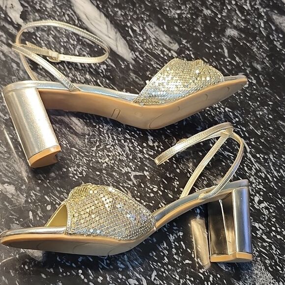 BRAND NEW NINE WEST WOMEN’S BLOCK HEEL SANDALS - Picture 7 of 16